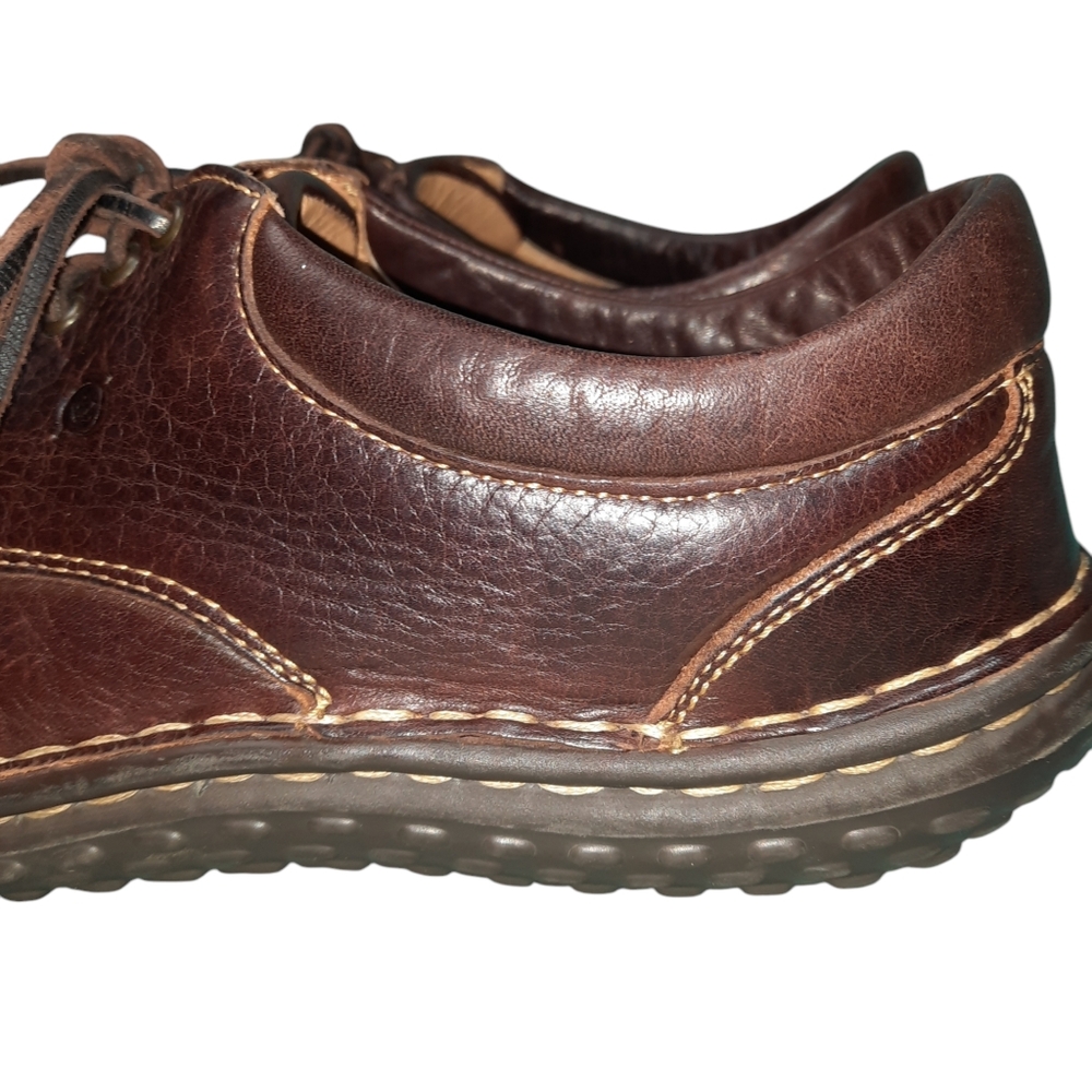 Born Crown Ravine Brown Leather Rugged Casual Oxford Shoes SZ 9 - Picture 4 of 13
